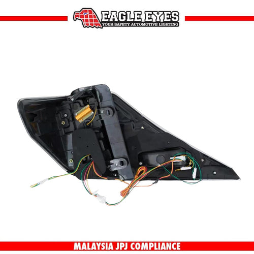 TOYOTA ALPHARD VELLFIRE ANH20 2008-2014 LED SEQUENTIAL SIGNAL WELCOME LIGHT V3 SMOKE RED LIGHT BAR TAILLAMP