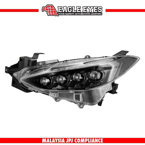 MAZDA 3 2014-2016 PROJECTOR LED HI-LO BEAM SEQUENTIAL SIGNAL WELCOME LIGHT HEADLAMP