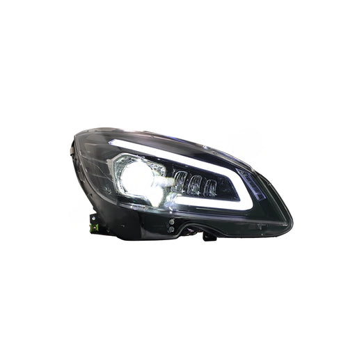 MERCEDEC BENZ C-CLASS W204 2007-2011 PROJECTOR LED HI-LO BEAM SEQUENTIAL SIGNAL WELCOME LIGHT HEADLAMP