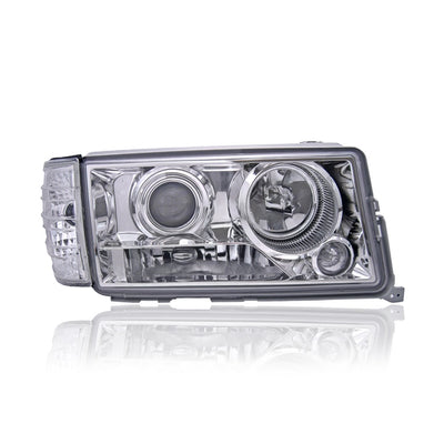 MERCEDES BENZ C-CLASS W201 1982-1993 PROJECTOR HEADLAMP WITH CORNER LAMP