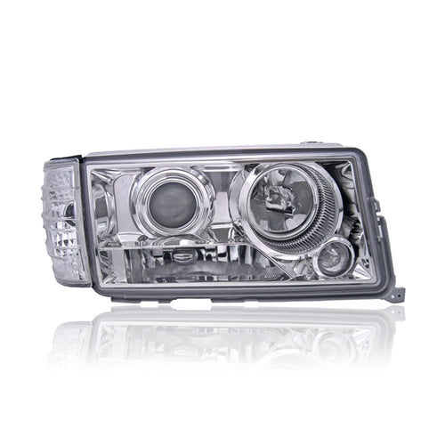 MERCEDES BENZ C-CLASS W201 1982-1993 PROJECTOR HEADLAMP WITH CORNER LAMP