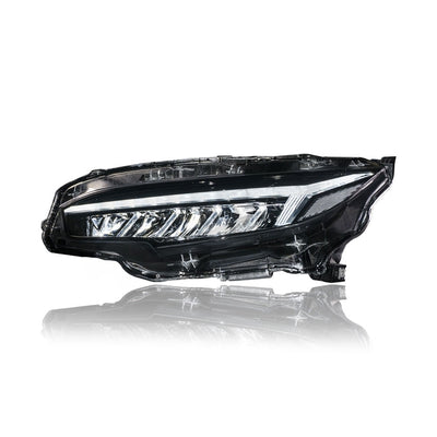 HONDA CIVIC FC 2016-2021 LED HI-LO BEAM SEQUENTIAL SIGNAL WELCOME LIGHT AUDI STYLE HEADLAMP