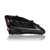LEXUS IS250/350 2006-2012 PROJECTOR LED HI-LO BEAM SEQUENTIAL SIGNAL DRL HEADLAMP
