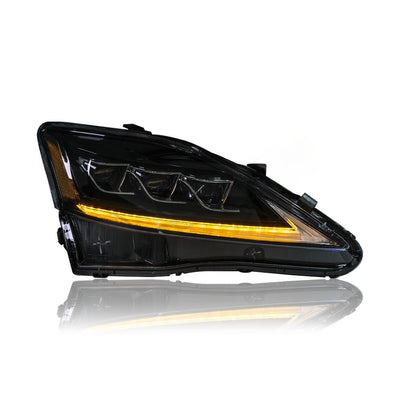 LEXUS IS250/350 2006-2012 PROJECTOR LED HI-LO BEAM SEQUENTIAL SIGNAL DRL HEADLAMP
