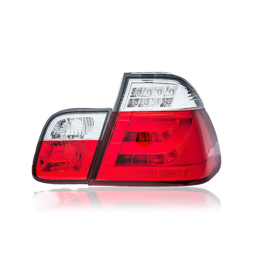 BMW 3 SERIES E46 1998-2001 4DOOR LED TAILLAMP (RED/CLEAR)