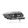 BMW 3 SERIES E90 2005-2008 PROJECTOR HEXAGON ANGLE EYES LED LO BEAM DRL HEADLAMP