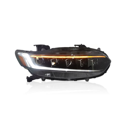 HONDA ACCORD G10 20-23 PROJECTOR LED HI-LO BEAM SEQUENTIAL SIGNAL WELCOME LIGHT ONE TOUCH BLUE HEADLAMP