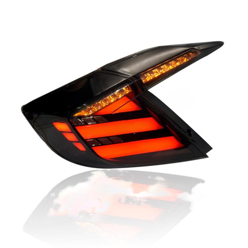 HONDA CIVIC FC 2016-2021 LED SEQUENTIAL SIGNAL WELCOME LIGHT TYPE R STYLE SMOKE TAILLAMP V8