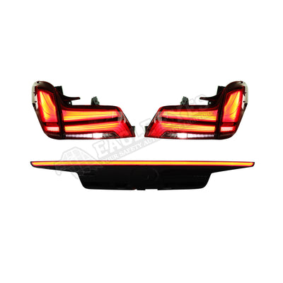 TOYOTA ALPHARD VELLFIRE 2015-2022 LED SEQUENTIAL SIGNAL WELCOME LIGHT RED TAILLAMP