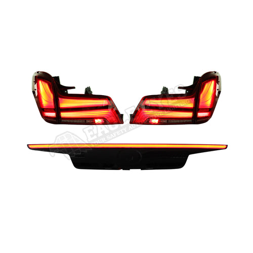 TOYOTA ALPHARD VELLFIRE 2015-2022 LED SEQUENTIAL SIGNAL WELCOME LIGHT RED TAILLAMP