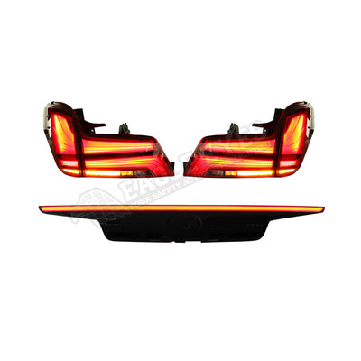 TOYOTA ALPHARD VELLFIRE 2015-2022 LED SEQUENTIAL SIGNAL WELCOME LIGHT RED TAILLAMP