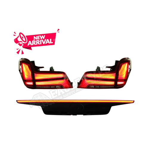 TOYOTA ALPHARD VELLFIRE 2015-2022 LED SEQUENTIAL SIGNAL WELCOME LIGHT RED TAILLAMP