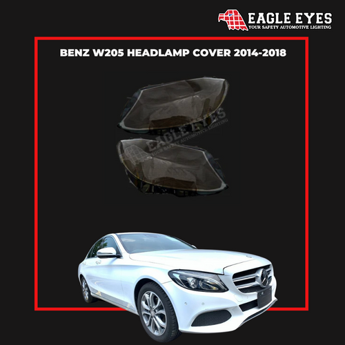 BENZ C-CLASS W205 2014-2018 HEADLAMP COVER