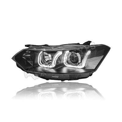 TOYOTA VIOS XP150 2013-2018 PROJECTOR LED U-CONCEPT HEADLAMP COMPATIBLE HI SPEC MODEL TRD/G-SPEC