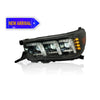 TOYOTA HILUX VIGO REVO 2015-2020 PROJECTOR LED HI-LO BEAM SEQUENTIAL SIGNAL WELCOME LIGHT HEADLAMP