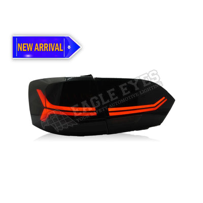 VOLKSWAGEN JETTA 2011-2018 LED SEQUENTIAL SIGNAL AUDI STYLE SMOKE TAILLAMP