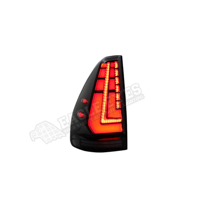 TOYOTA LAND CRUISER PRADO FJ120 2003-2009 LED SEQUENTIAL SIGNAL WELCOME LIGHT CLEAR TAILLAMP