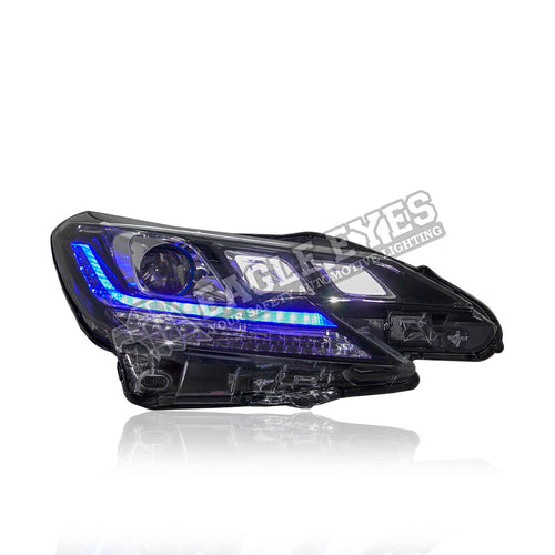 TOYOTA MARK-X REIZ 2013-2017 LED SEQUENTIAL SIGNAL ONE TOUCH BLUE RED DEMON EYES HEADLAMP