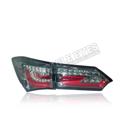 TOYOTA ALTIS G10 2014-2017 LED SEQUENTIAL SIGNAL BMW STYLE CLEAR TAILLAMP