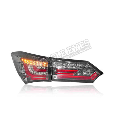 TOYOTA ALTIS G10 2014-2017 LED SEQUENTIAL SIGNAL BMW STYLE CLEAR TAILLAMP