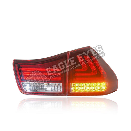 TOYOTA HARRIER XU30 2004-2009 LED SEQUENTIAL SIGNAL RED/CLEAR TAILLAMP
