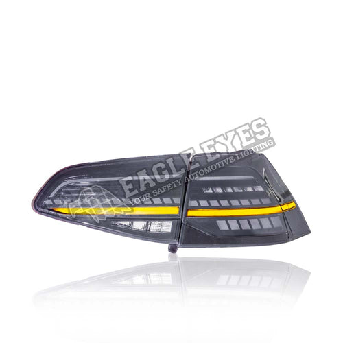 VOLKSWAGEN GOLF MK7 GTI STYLE 7.5 2013-2018 LED SEQUENTIAL SIGNAL SMOKE TAILLAMP