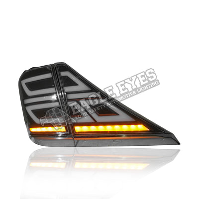 TOYOTA ALPHARD VELLFIRE 2008-2014 LED SEQUENTIAL SIGNAL BLACK TAILLAMP