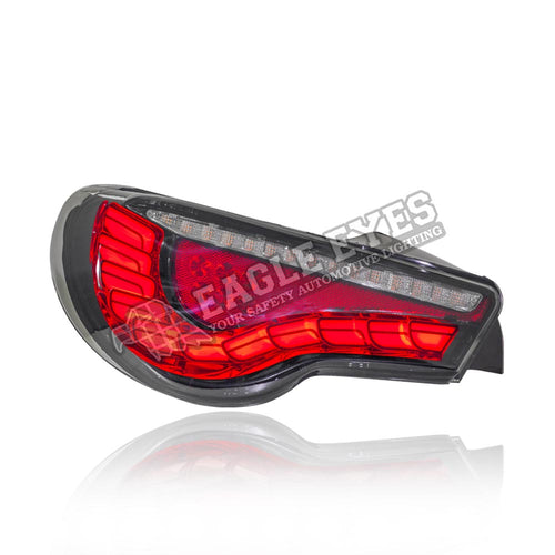 TOYOTA GT-86 2012-2016 LED SEQUENTIAL SIGNAL WELCOME LIGHT DRAGON SCALE SMOKE TAILLAMP