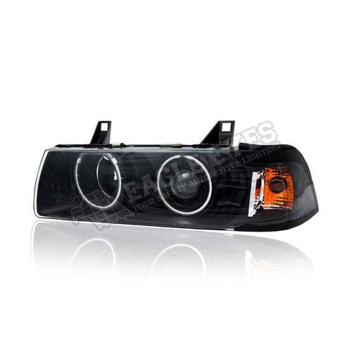BMW 3 SERIES E36 1992-1999 LED PROJECTOR COOK LOOK HEADLAMP(4-DOOR)