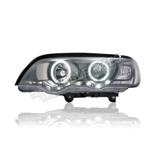 BMW X5 E53 Projector Cool Look LED DRL Headlamp 98-03