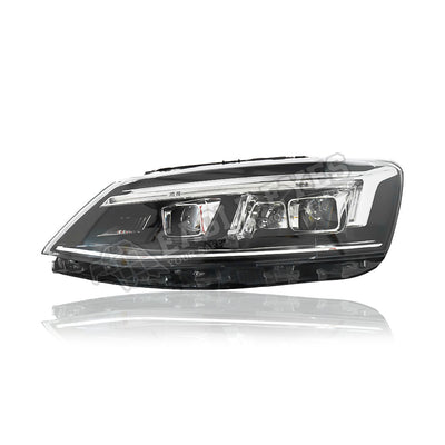 VOLKSWAGEN JETTA 2011-2018 PROJECTOR LED HI-LO BEAM AUDI STYLE HEADLAMP