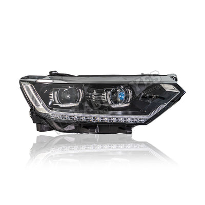 VOLKSWAGEN PASSAT B8 2017-2020 PROJECTOR LED HI-LO BEAM SEQUENTIAL SIGNAL HEADLAMP