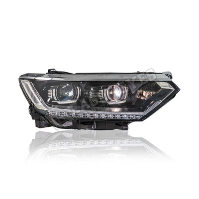 VOLKSWAGEN PASSAT B8 2017-2020 PROJECTOR LED HI-LO BEAM SEQUENTIAL SIGNAL HEADLAMP
