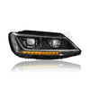 VOLKSWAGEN JETTA 2011-2018 PROJECTOR LED HI-LO BEAM SEQUENTIAL SIGNAL HEADLAMP