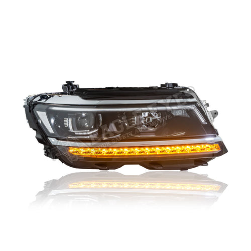 VOLKSWAGEN TIGUAN 2017-2019 PROJECTOR LED HI-LO BEAM SEQUENTIAL SIGNAL HEADLAMP