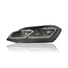 VOLKSWAGEN GOLF 7 MK7 2013-2018 PROJECTOR LED HI-LO BEAM SEQUENTIAL SIGNAL GTI 7.5 STYLE HEADLAMP