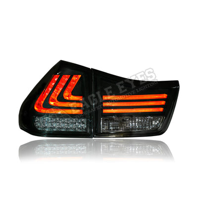 TOYOTA HARRIER XU30 2004-2009 LED SEQUENTIAL SIGNAL BLACK/CLEAR TAILLAMP