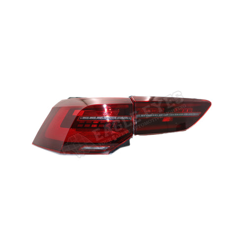 VOLKSWAGEN GOLF 8 MK8 2022-2023 LED SEQUENTIAL SIGNAL GTI STYLE RED TAILLAMP