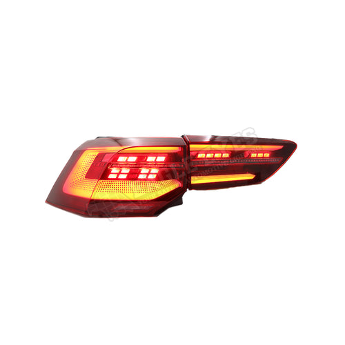 VOLKSWAGEN GOLF 8 MK8 2022-2023 LED SEQUENTIAL SIGNAL GTI STYLE RED TAILLAMP