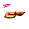 VOLKSWAGEN GOLF 8 MK8 2022-2023 LED SEQUENTIAL SIGNAL GTI STYLE RED TAILLAMP