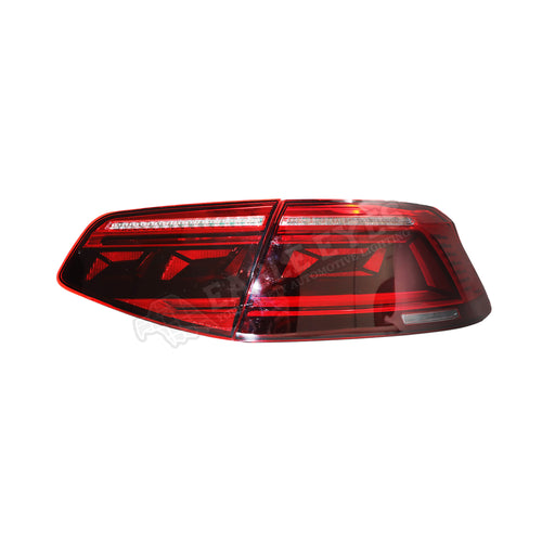 VOLKSWAGEN PASSAT B8 2017-2020 LED SEQUENTIAL SIGNAL RED TAILLAMP