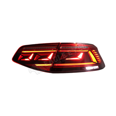 VOLKSWAGEN PASSAT B8 2017-2020 LED SEQUENTIAL SIGNAL RED TAILLAMP