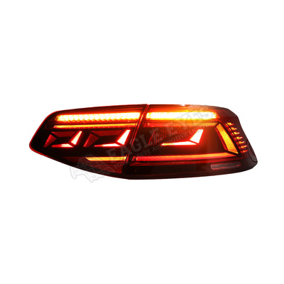VOLKSWAGEN PASSAT B8 2017-2020 LED SEQUENTIAL SIGNAL RED TAILLAMP