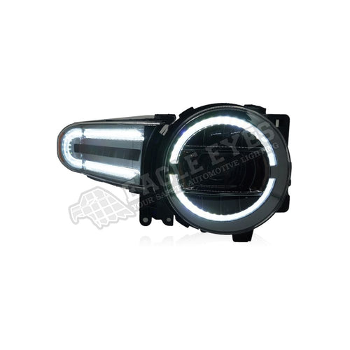TOYOTA FJ CRUISER 2007-2014 PROJECTOR LED HI-LO BEAM SEQUENTIAL SIGNAL WELCOME LIGHT HEADLAMP WITH CORNER LAMP