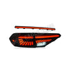 TOYOTA ALTIS G12 2019-2021 LED SEQUENTIAL SIGNAL WELCOME LIGHT SMOKE TAILAMP WITH GARNISH LAMP