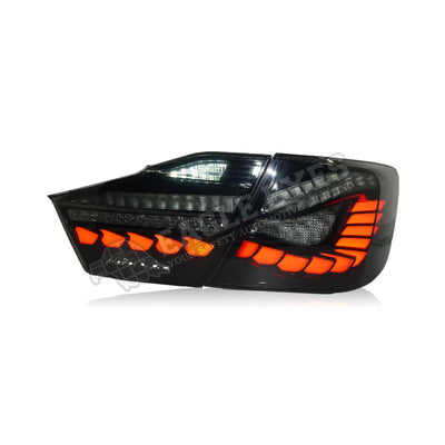 TOYOTA CAMRY XV50 2012-2014 LED SEQUENTIAL SIGNAL WELCOME LIGHT DRAGON SCALE SMOKE TAILLAMP