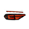 TOYOTA ALTIS G12 2019-2021 LED SEQUENTIAL SIGNAL WELCOME LIGHT SMOKE TAILAMP WITH GARNISH LAMP
