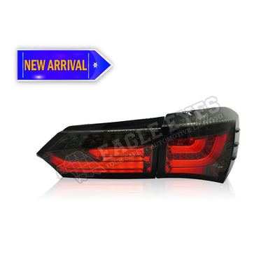 TOYOTA ALTIS G10 2014-2017 LED SEQUENTIAL SIGNAL BMW STYLE SMOKE TAILLAMP