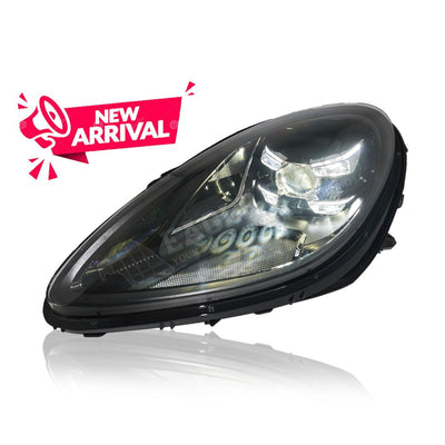PORSCHE MACAN 2014-2021 PROJECTOR LED HI-LO BEAM HEADLAMP COMPITABLE FOR PRE-FACELIFT MODEL