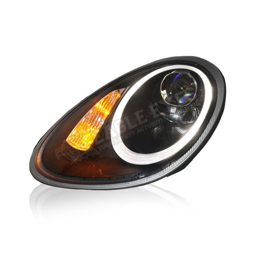 PORSCHE CAYMAN 987 2004-2008 PROJECTOR LED LO BEAM ANGLE EYES COMPITABLE FOR HID SPEC HEADLAMP